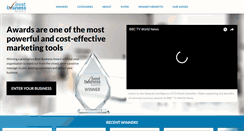 Desktop Screenshot of bestbusinessawards.co.uk